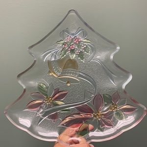 Vintage Christmas Tree dish